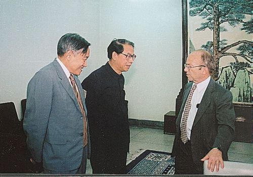 1986年10月，中美高能物理第七联合委员会会议的间歇